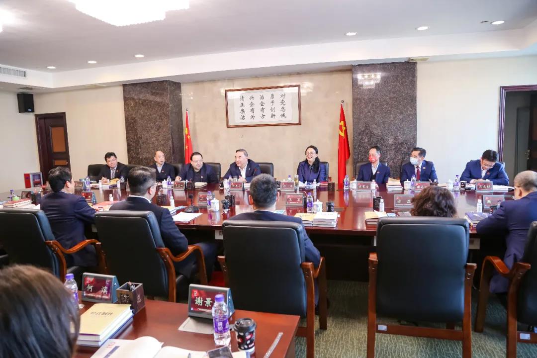 中国上市公司协会会长、中国企业改革与发展研究会会长宋志平一行莅临彩神IV争霸集团调研指导 中国上市公司协会会长、中国企业改革与发展研究会会长宋志平一行莅临彩神IV争霸集团调研指导