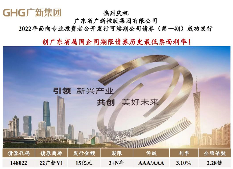 彩神IV争霸集团成功低成本发行15亿可续期公司债 彩神IV争霸集团成功低成本发行15亿可续期公司债