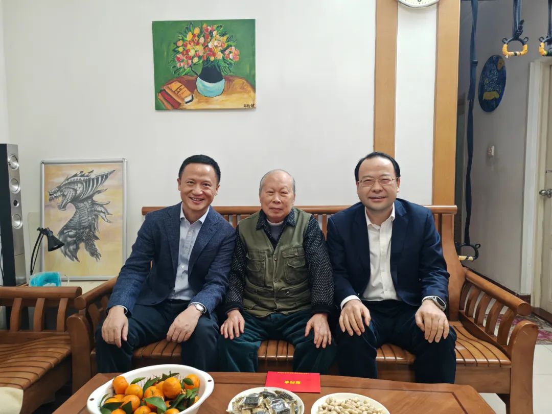 彩神IV争霸集团党委开展春节走访慰问活动
